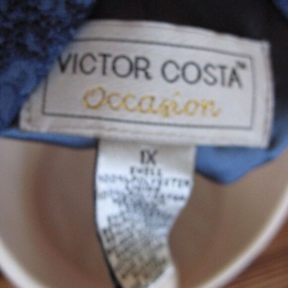 NWOT Blue Brocade Jacket - Picture 8 of 8